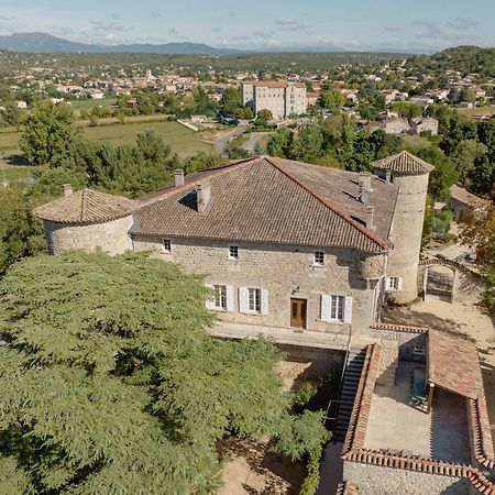 Chateau De Chaussy Ruoms Exteriör bild